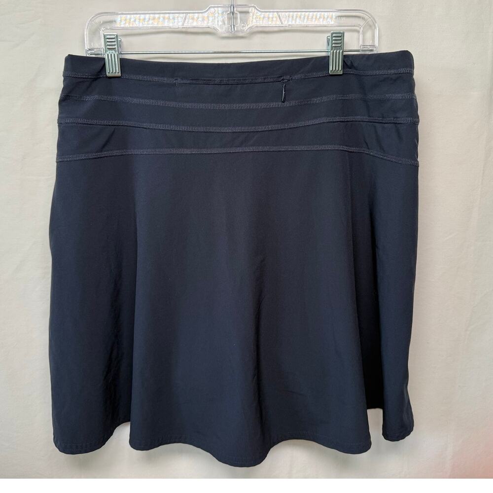 Athleta All Day Skort Jupe Short, Navy Blue, Size 14 Athletic Golf Tennis
